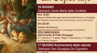 17 Giugno 2015 Anniversario della nasciata di San Giuseppe da Copertino...