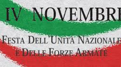 4 NOVEMBRE GIORNATA DELL'UNITA NAZIONALE E DELLE FORZE ARMATE