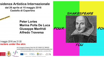 FOUR SHAKESPEARE FOR YOU - RESIDENZA ARTISTICA INTERNAZIONALE 26 APRILE - 10 ...