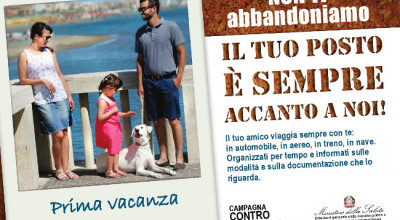 CAMPAGNA CONTRO L'ABBANDONO DEGLI ANIMALI PROMOSSA DAL MINISTERO DELLA SALUTE